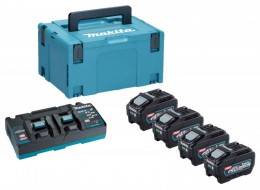 Makita 191U48-0 40V XGT Power Source Kit 4 x 5.0Ah Batteries + DC40RB Twin Charger & MakPac Case £879.00